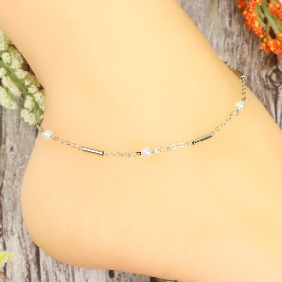 "Dainty Anklet for Women – Elegant Everyday Jewelry & Perfect Gift | MLCRC1496 - Picture 9 of 10